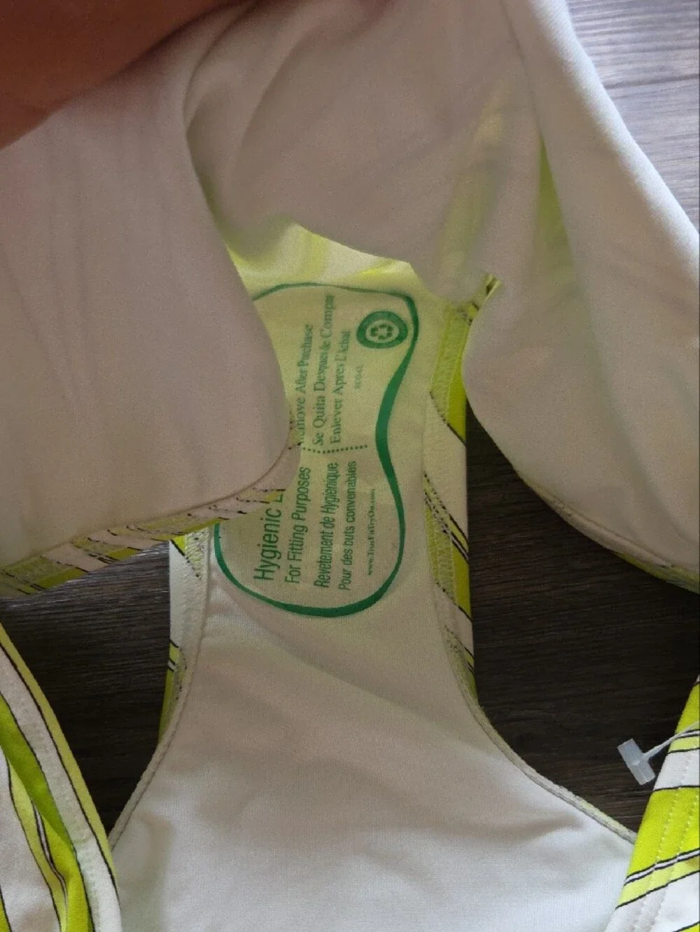 Nwot Michael Michael Kors Lime Green Patterned Swim Bottoms Size Medium